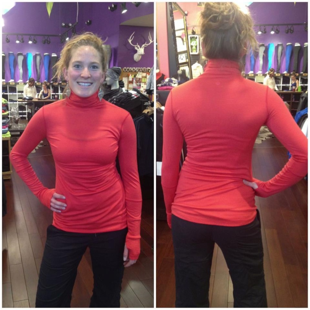 NWT Lululemon St Moritz Merino Wool Jersey / Turtleneck / Base Layer - Picture 2 of 8